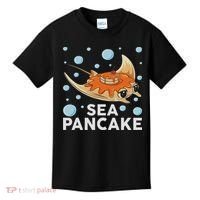 Manta Ray Stingray Fish Pancake Cake Ocean Biologist Kids T-Shirt thumb 0