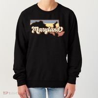Maryland Retro Sunset Logo Women's Sweatshirt thumb 0