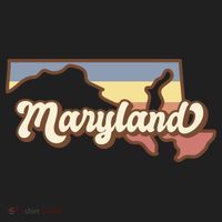 Maryland Retro Sunset Logo Women's Sweatshirt thumb 2