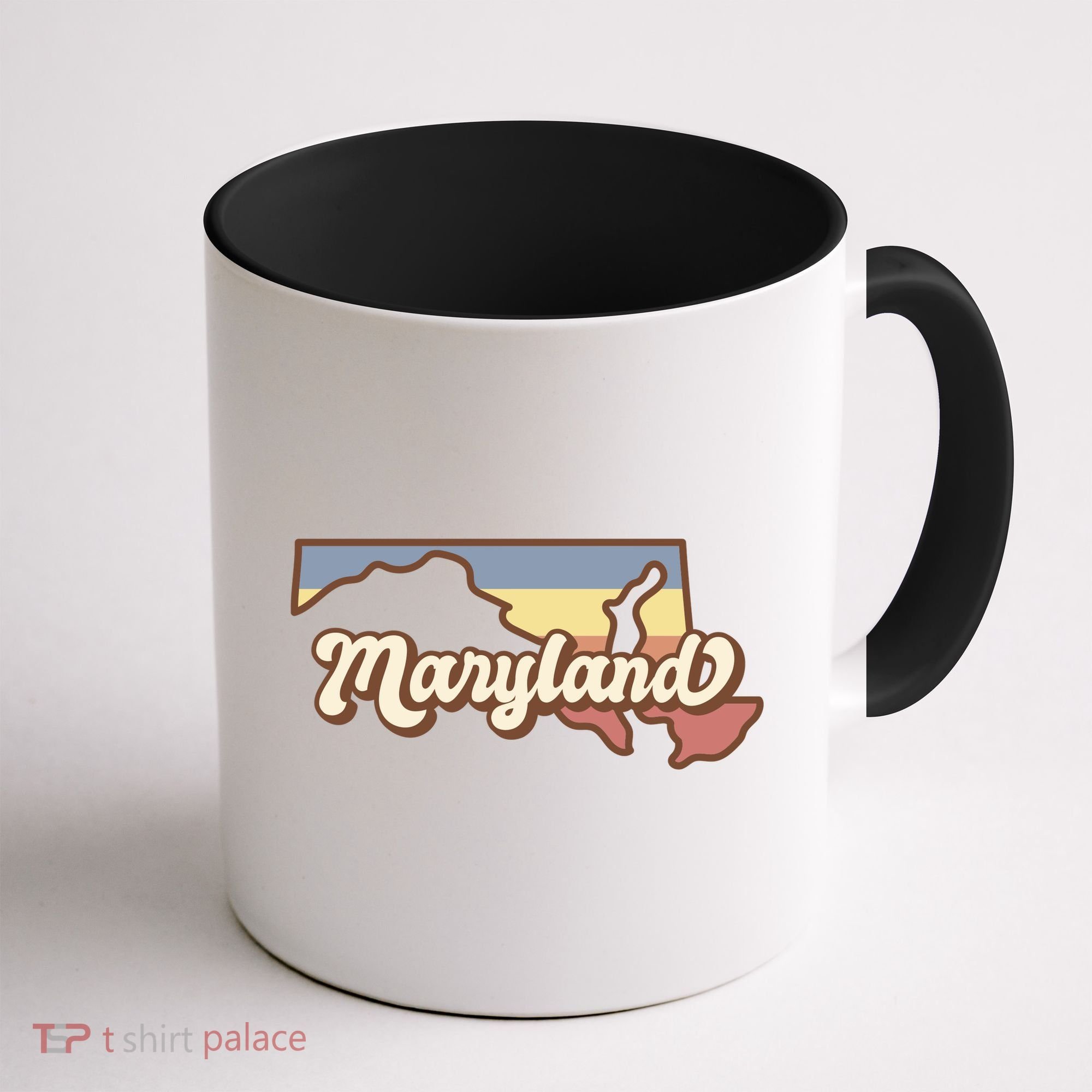 Maryland Retro Sunset Logo Coffee Mug