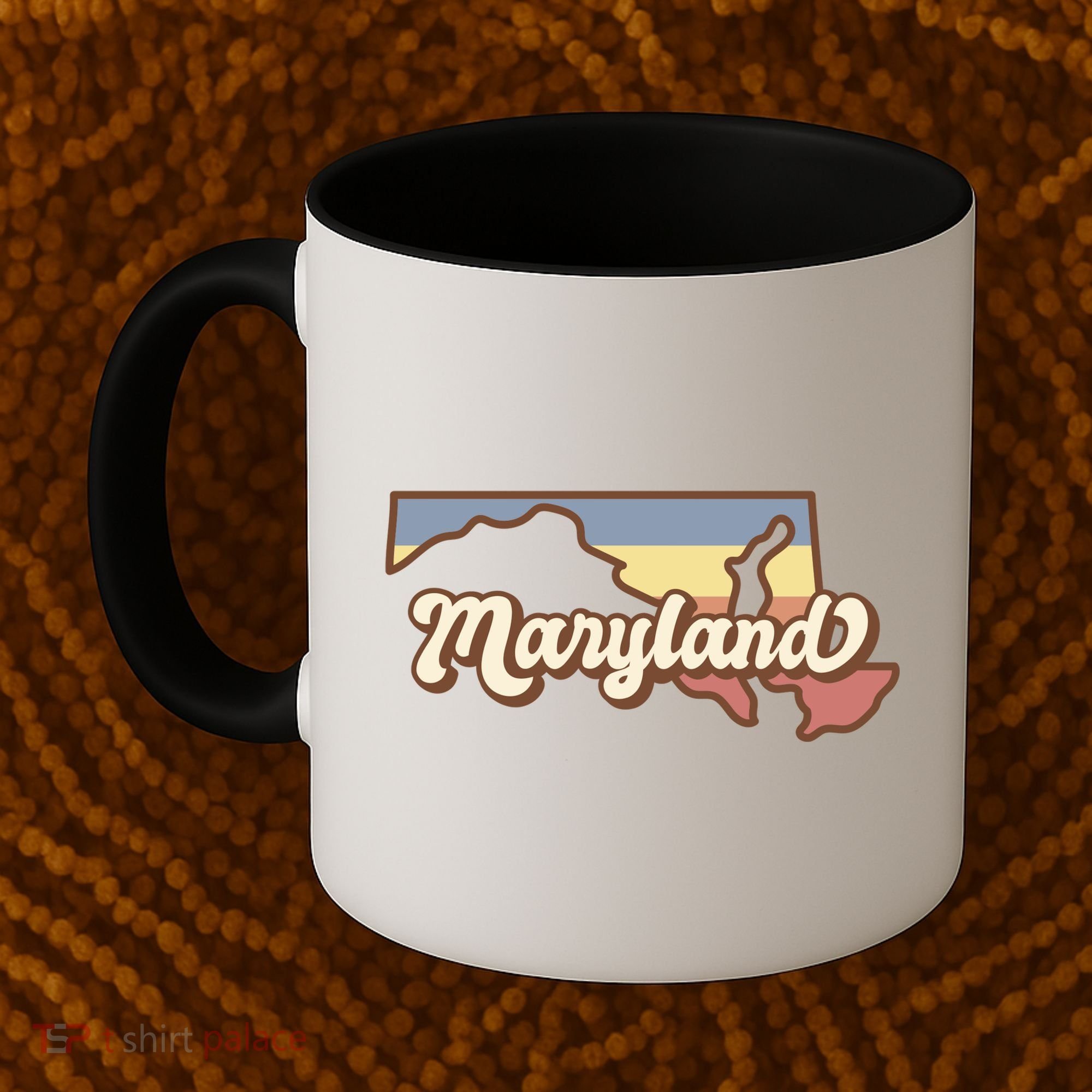 Maryland Retro Sunset Logo Coffee Mug