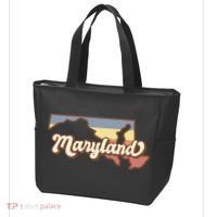 Maryland Retro Sunset Logo Tote Bag thumb 3