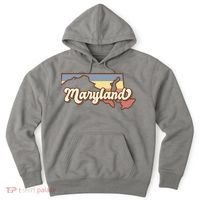 Maryland Retro Sunset Logo Hoodie thumb 0