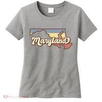 Maryland Retro Sunset Logo Women's T-Shirt thumb 0