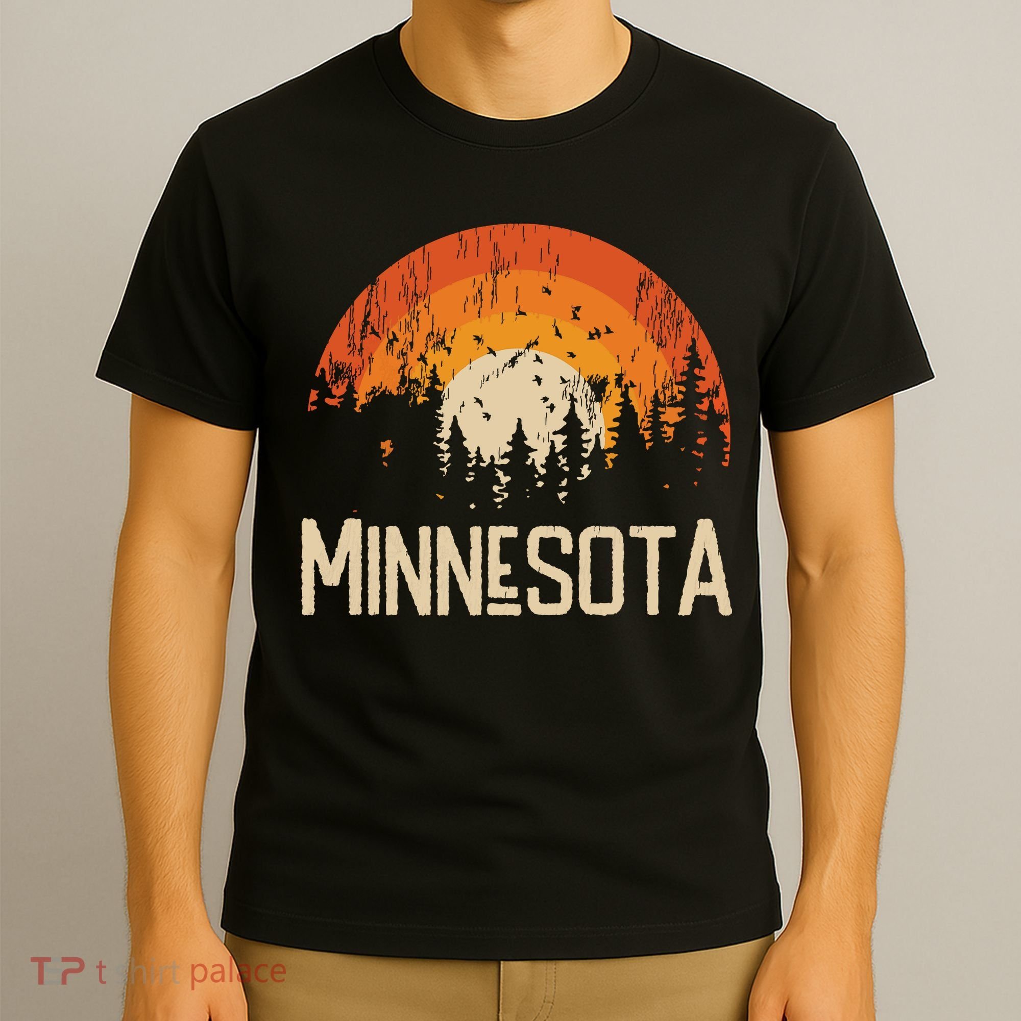 Minnesota Retro Style Vintage 70s 80s T-Shirt