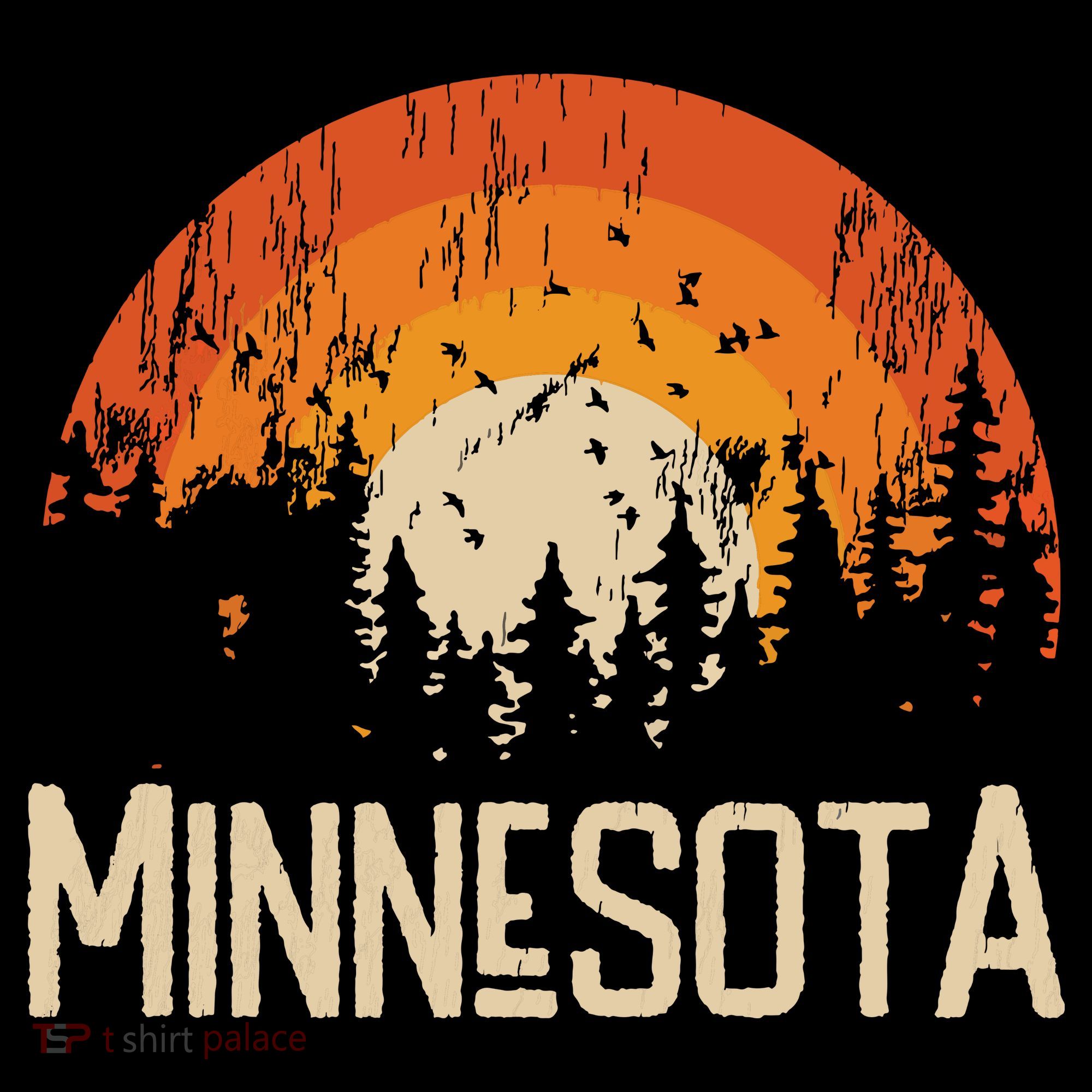 Minnesota Retro Style Vintage 70s 80s T-Shirt