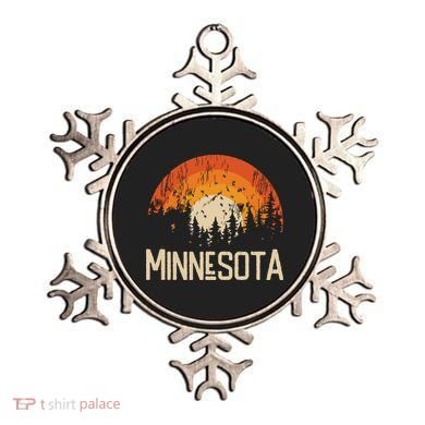 Minnesota Retro Style Vintage 70s 80s Ornament