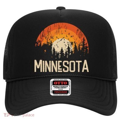 Minnesota Retro Style Vintage 70s 80s Hat