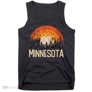 Minnesota Retro Style Vintage 70s 80s Tank Top