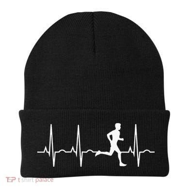 Marathon Runner Saying Running Motivation Beanie