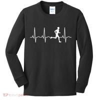 Marathon Runner Saying Running Motivation Kids Long Sleeve Shirt thumb 0