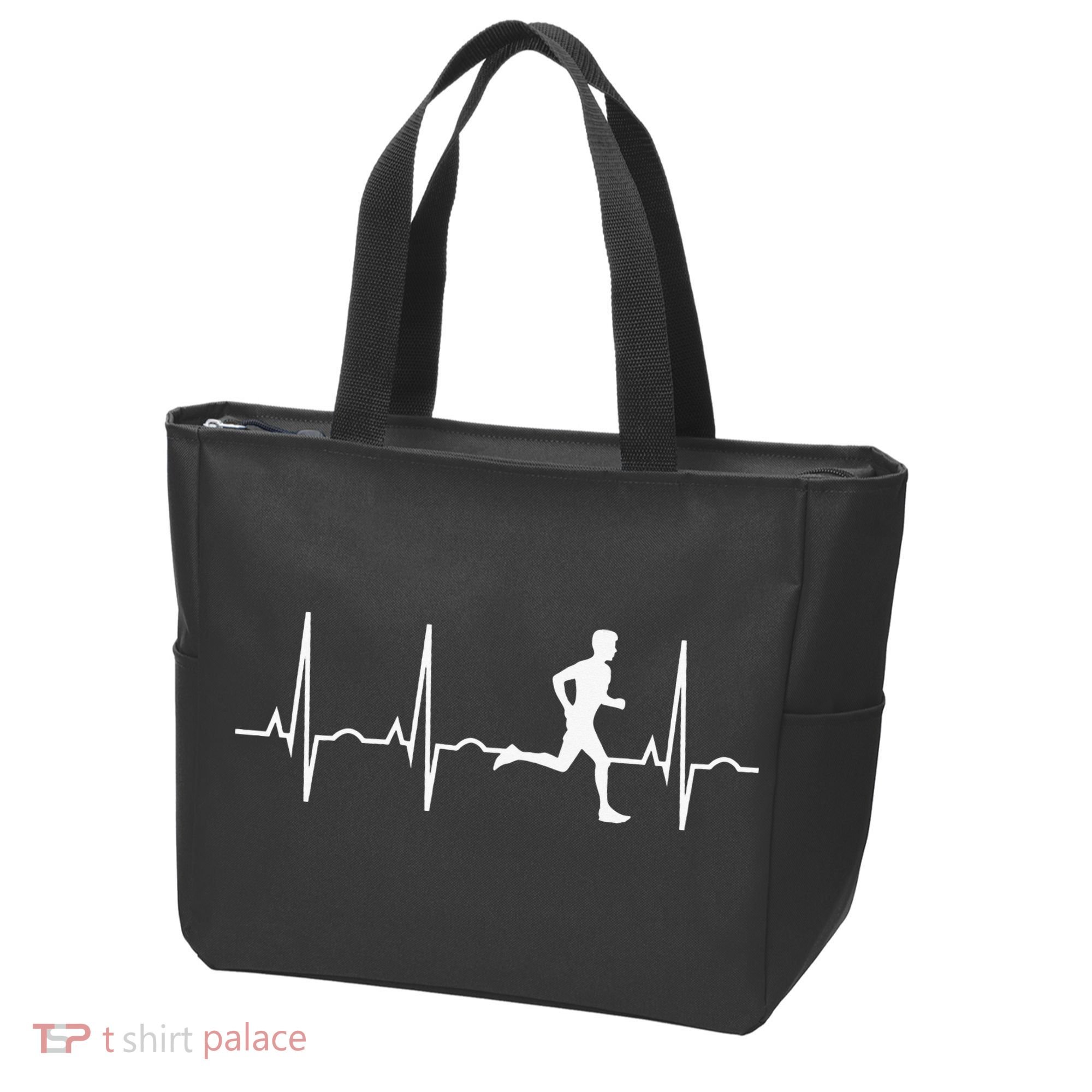 Marathon Runner Saying Running Motivation Tote Bag