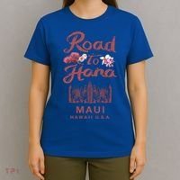 Maui Road To Hana Hawaii Retro Hawaiian Gift T-Shirt thumb 4