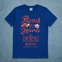 Maui Road To Hana Hawaii Retro Hawaiian Gift T-Shirt thumb 5
