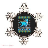 Menorasaurus Rex T Rex Dinosaur Hanukkah Ornament thumb 0