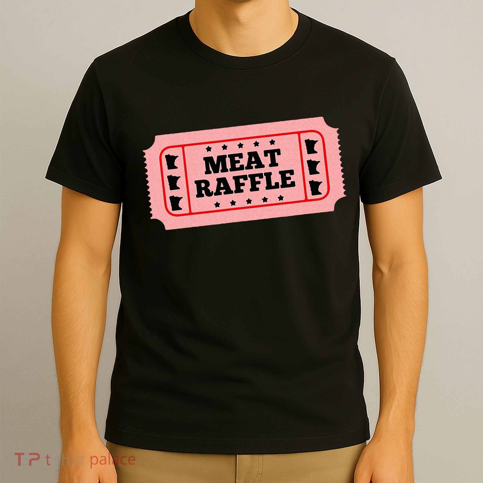 Meat Raffle Ticket Minnesota T-Shirt