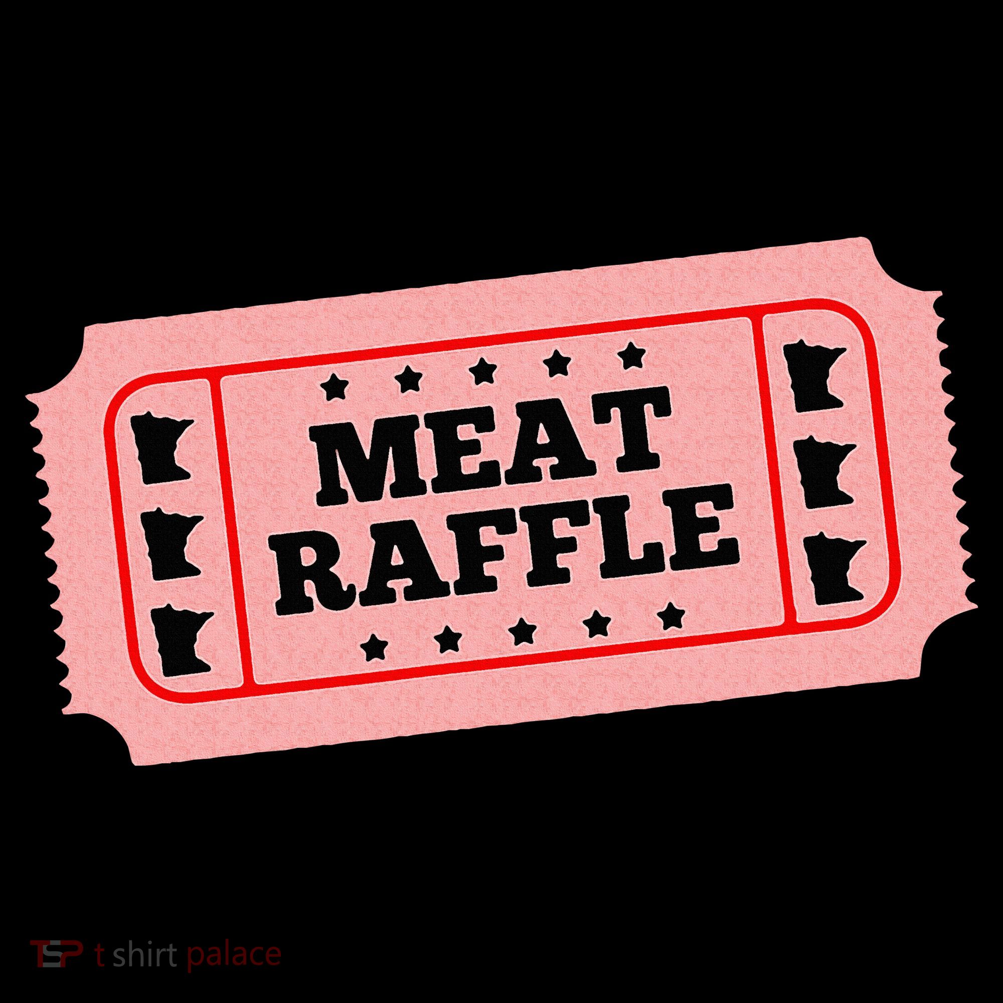 Meat Raffle Ticket Minnesota Backpack