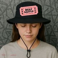 Meat Raffle Ticket Minnesota Bucket Hat thumb 3