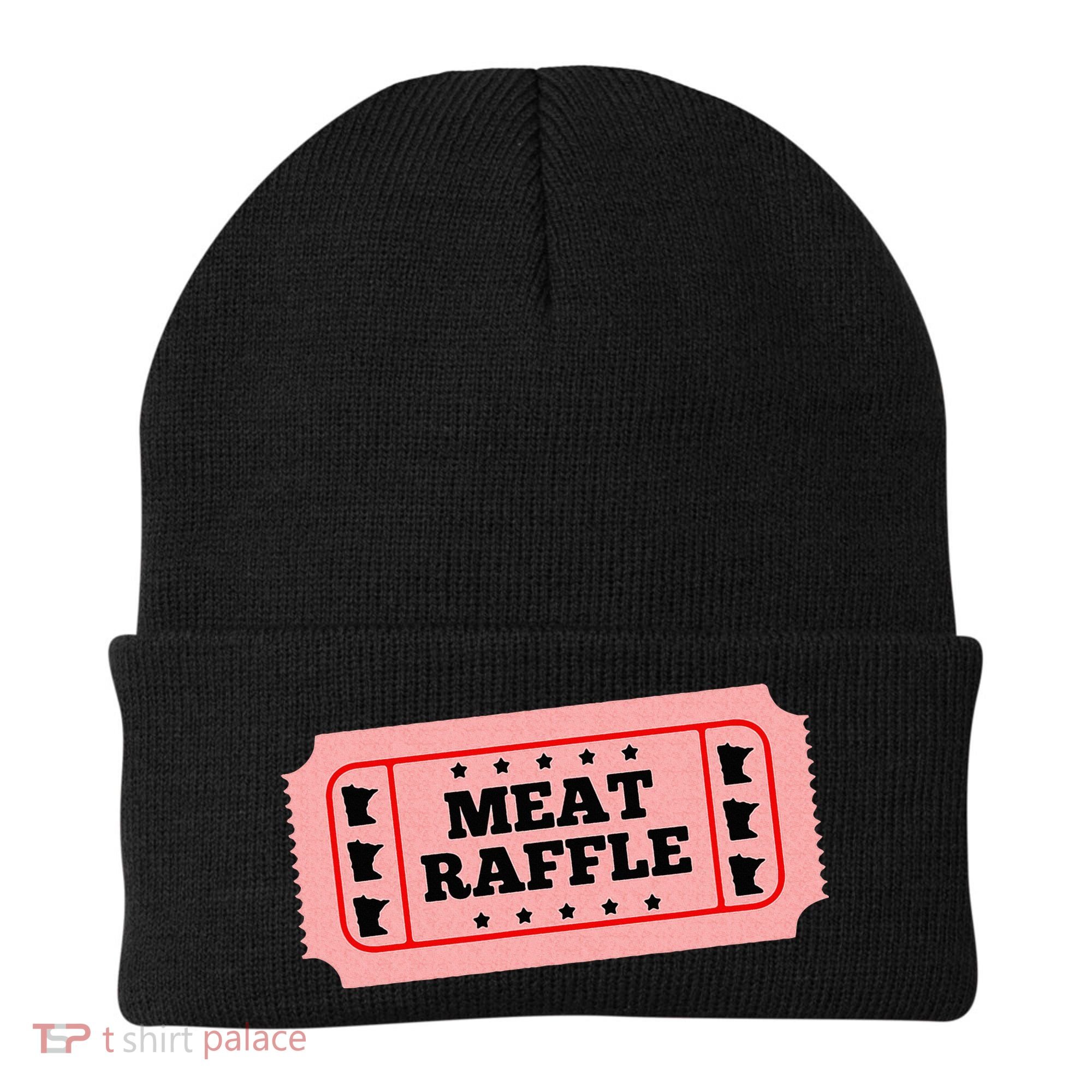 Meat Raffle Ticket Minnesota Beanie