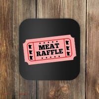 Meat Raffle Ticket Minnesota Coaster thumb 0