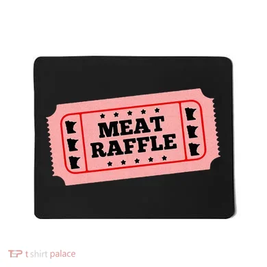 Meat Raffle Ticket Minnesota Mousepad