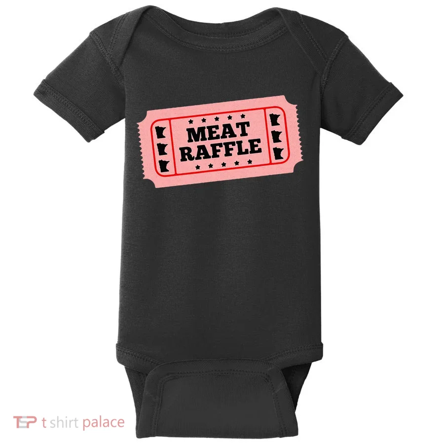 Meat Raffle Ticket Minnesota Baby Bodysuit