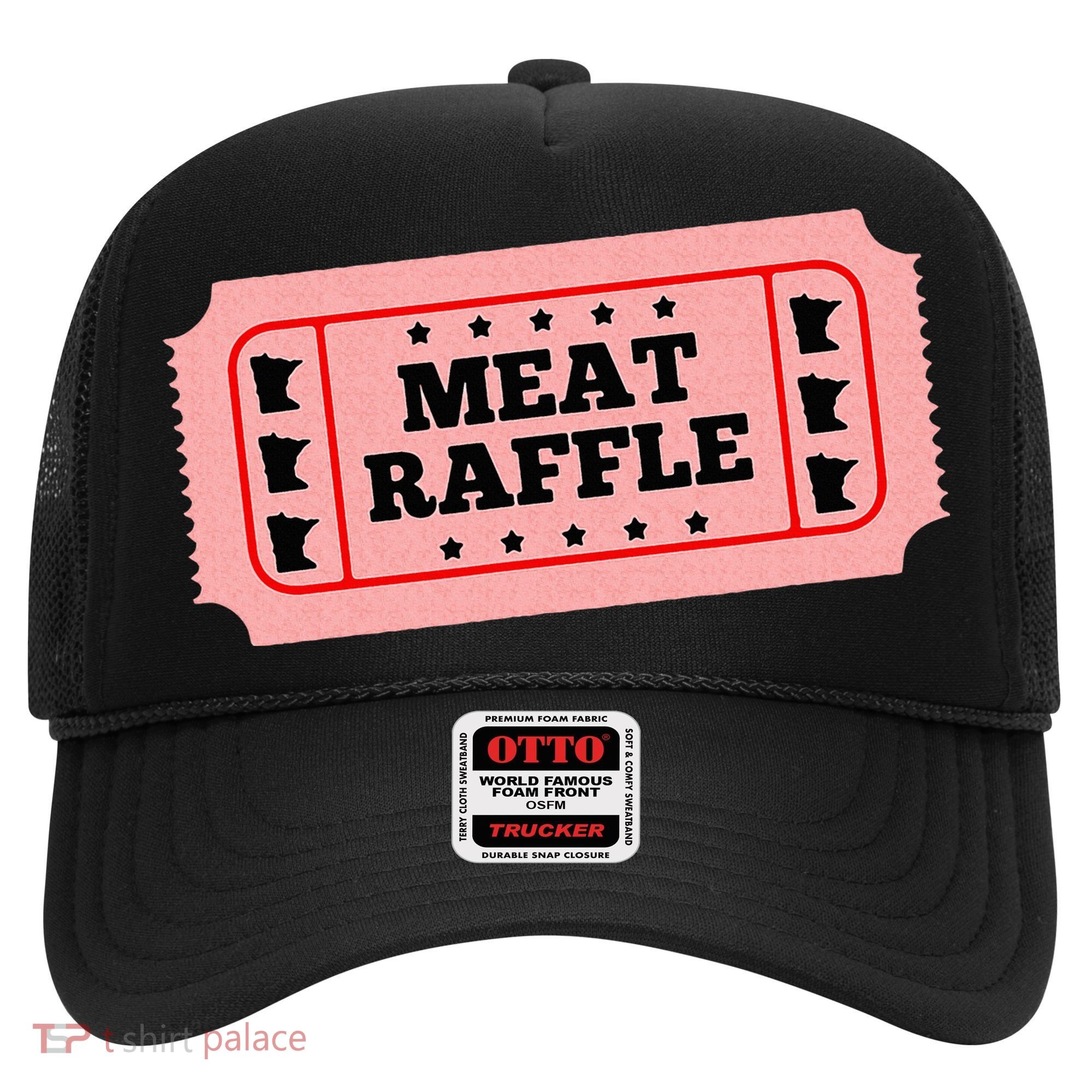 Meat Raffle Ticket Minnesota Hat