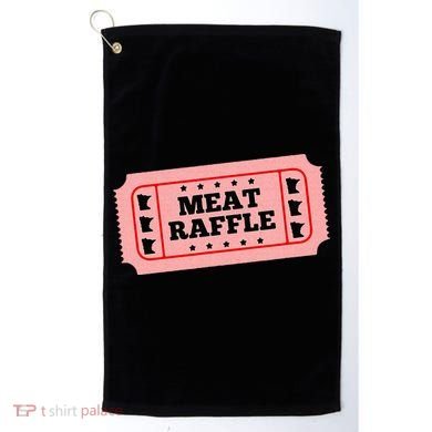 Meat Raffle Ticket Minnesota Golf Towel