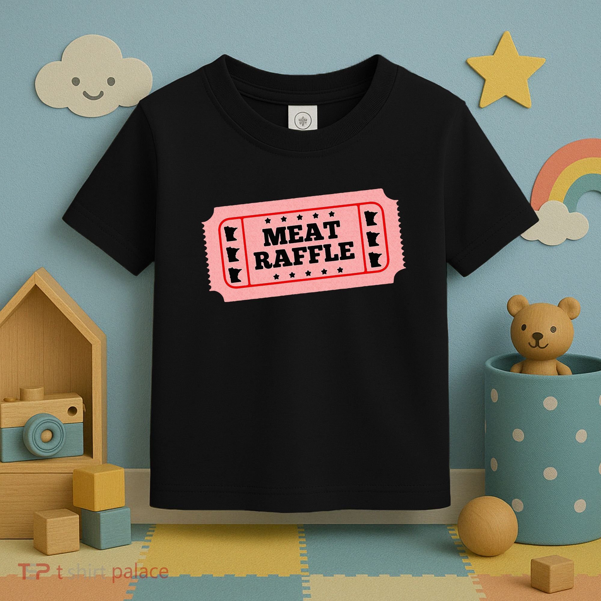 Meat Raffle Ticket Minnesota Toddler T-Shirt