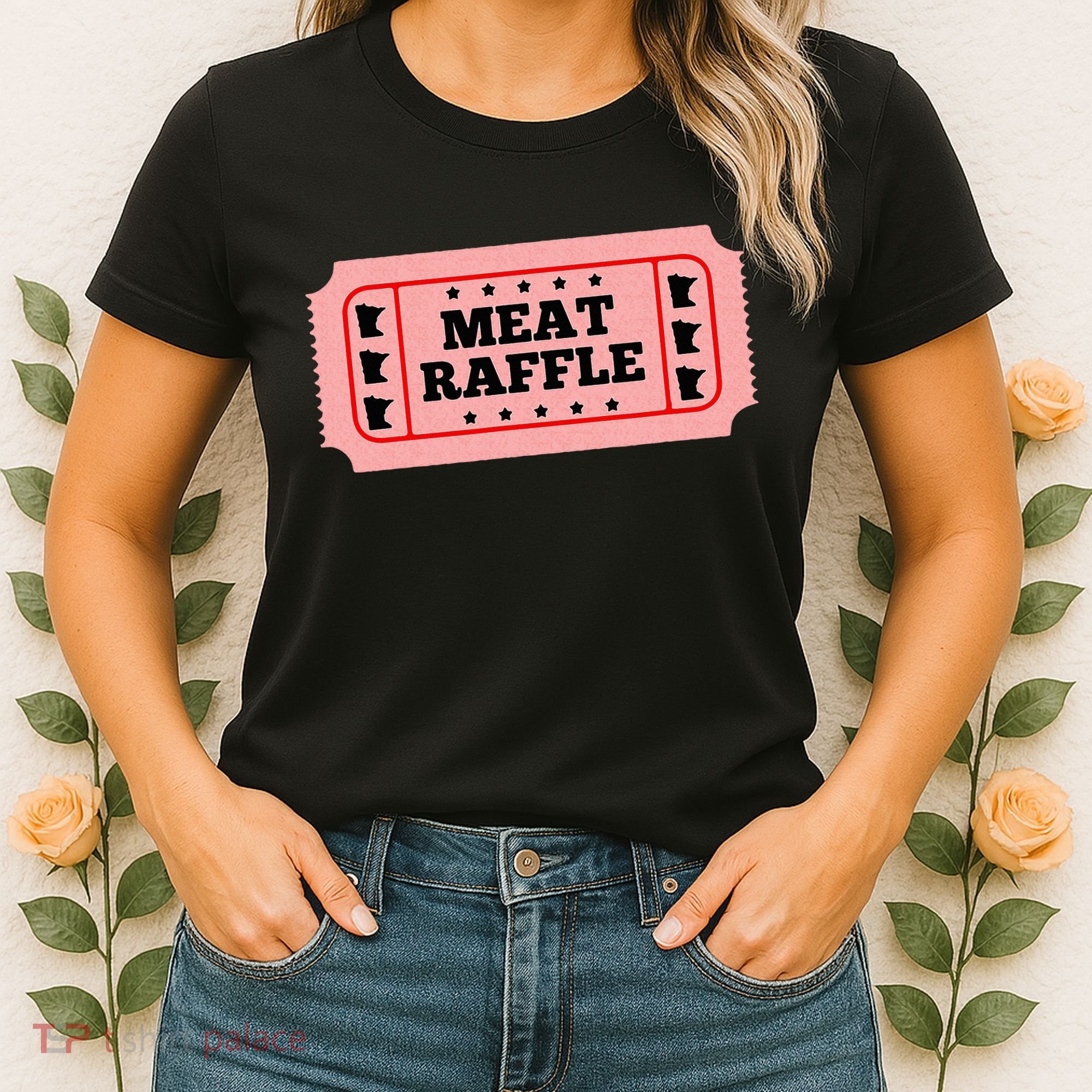 Meat Raffle Ticket Minnesota Women's T-Shirt