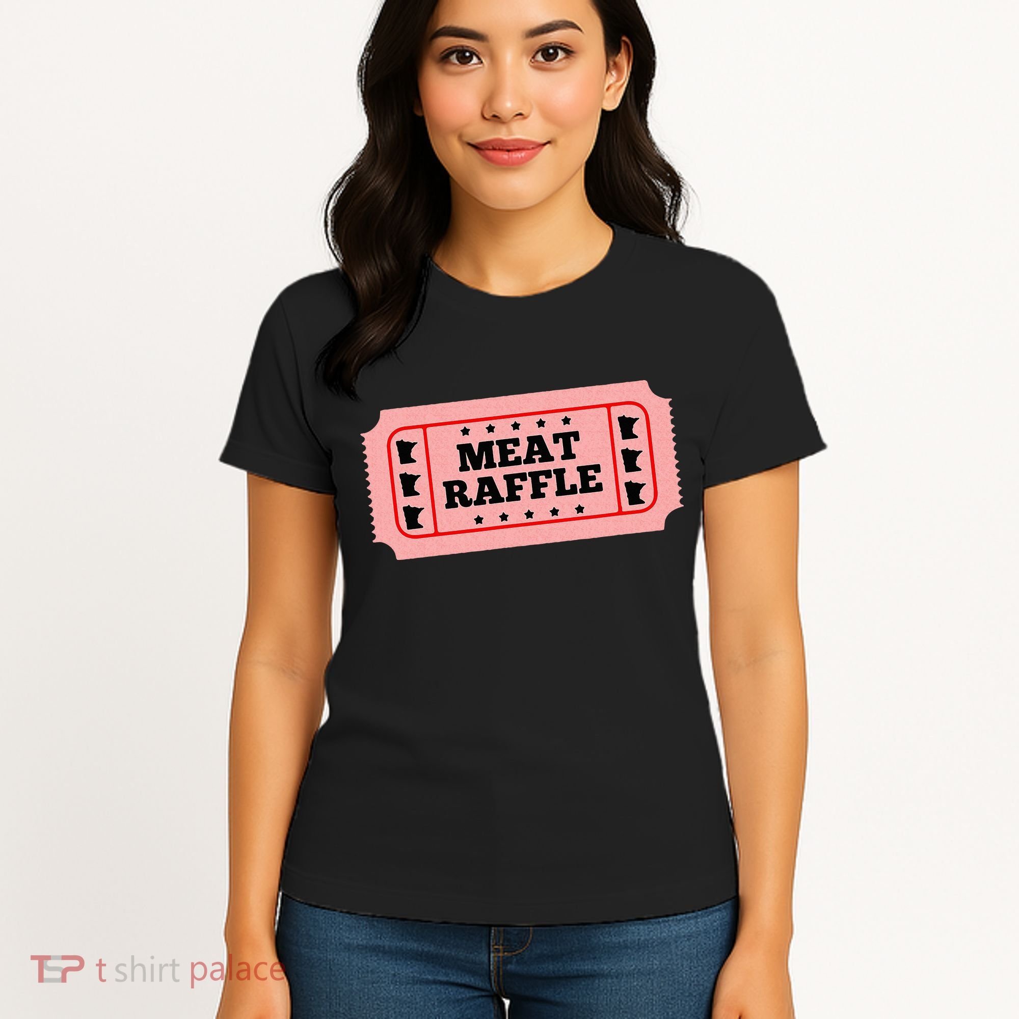 Meat Raffle Ticket Minnesota Women's T-Shirt