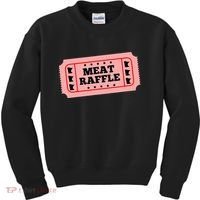 Meat Raffle Ticket Minnesota Kids Sweatshirt thumb 0