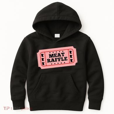 Meat Raffle Ticket Minnesota Kids Hoodie