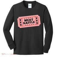 Meat Raffle Ticket Minnesota Kids Long Sleeve Shirt thumb 0