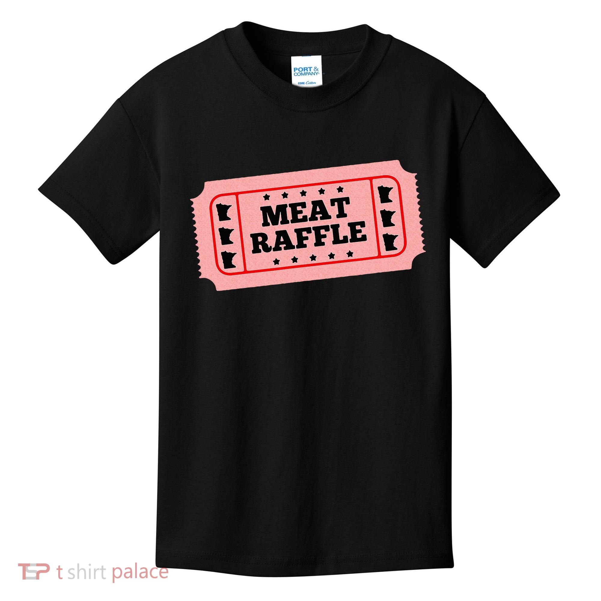 Meat Raffle Ticket Minnesota Kids T-Shirt