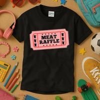 Meat Raffle Ticket Minnesota Kids T-Shirt thumb 3