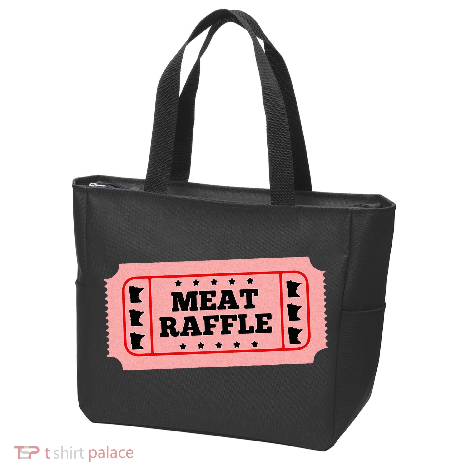 Meat Raffle Ticket Minnesota Tote Bag