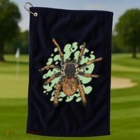 Megaphobema Robustum Tarantula Spider Golf Towel thumb 1