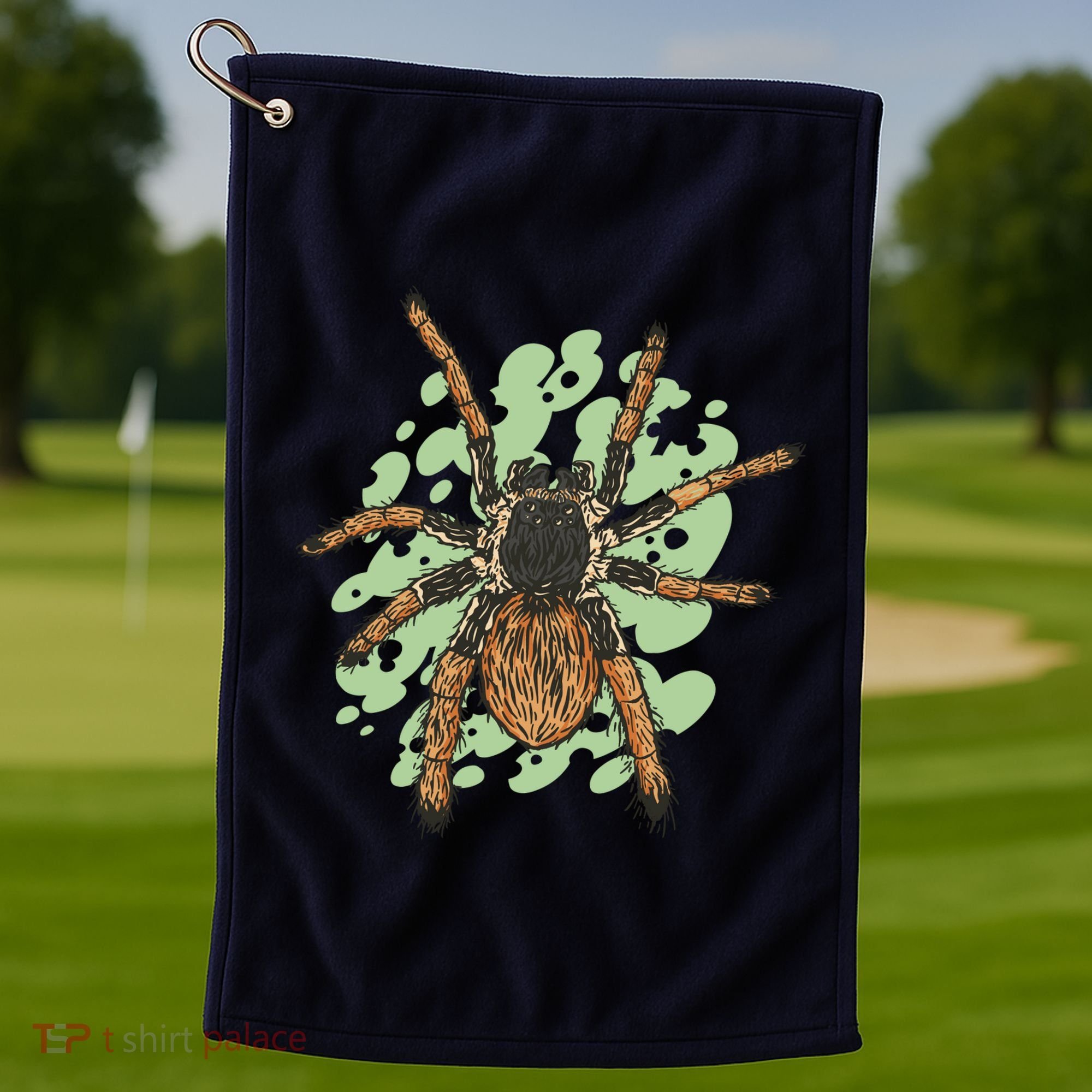 Megaphobema Robustum Tarantula Spider Golf Towel
