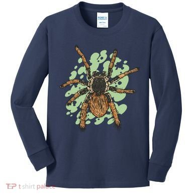 Megaphobema Robustum Tarantula Spider Kids Long Sleeve Shirt