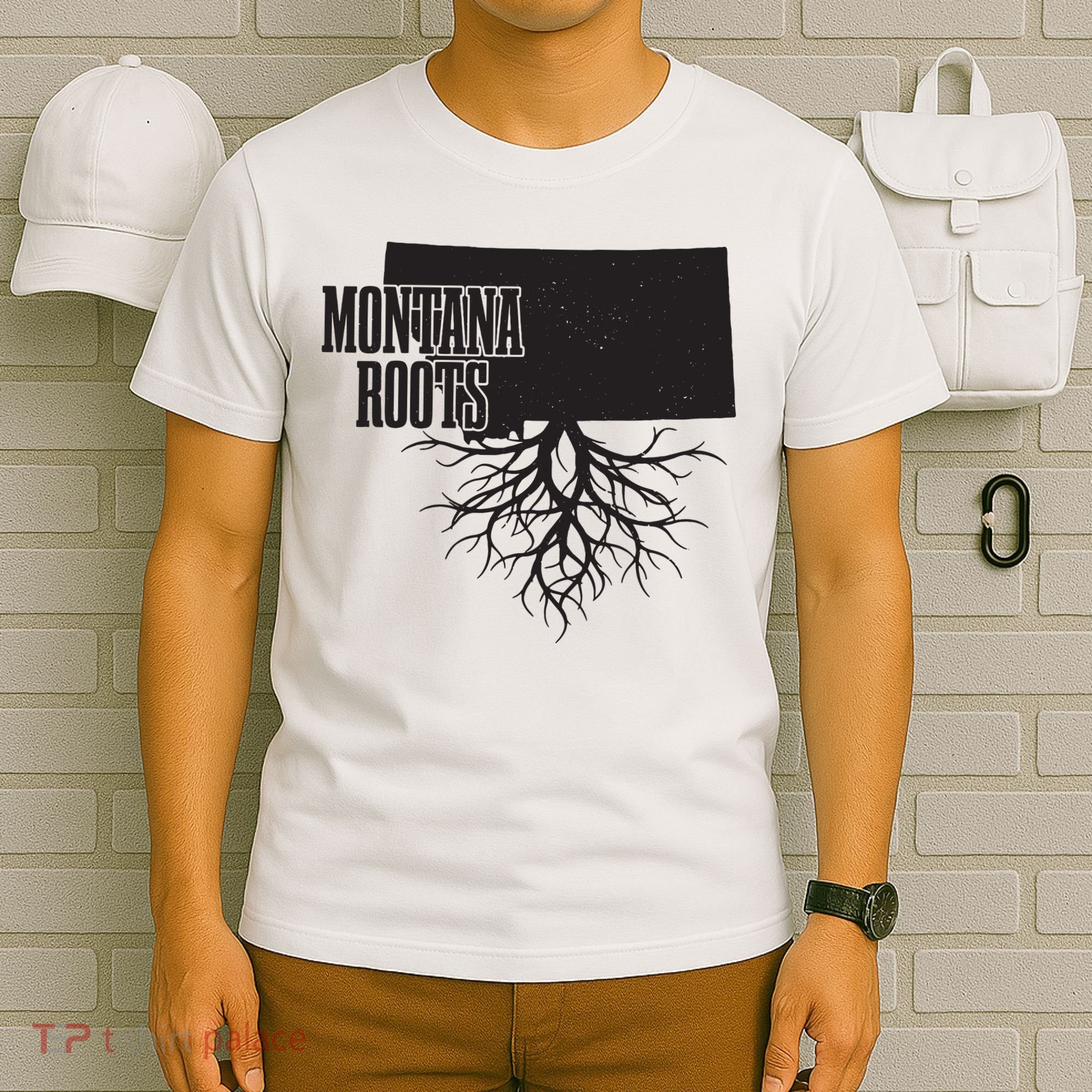 Montamontana Roots Vintage Usa Patra Roots Vintage Usa Patriotic Pride State Map T-Shirt