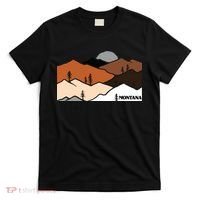 Montana Retro Vintage Mountain Outdoors State Graphic T-Shirt thumb 0