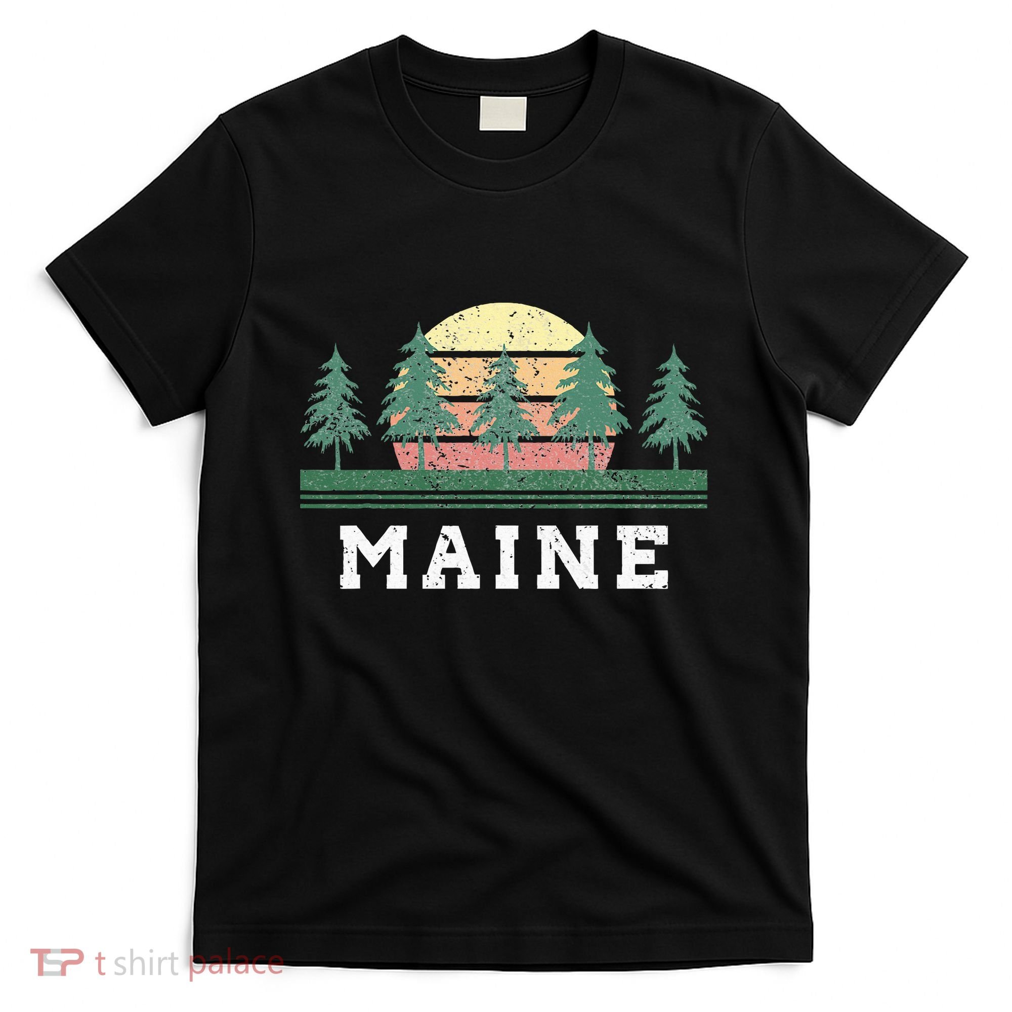 Maine Retro Vintage T-Shirt