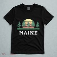Maine Retro Vintage T-Shirt thumb 5
