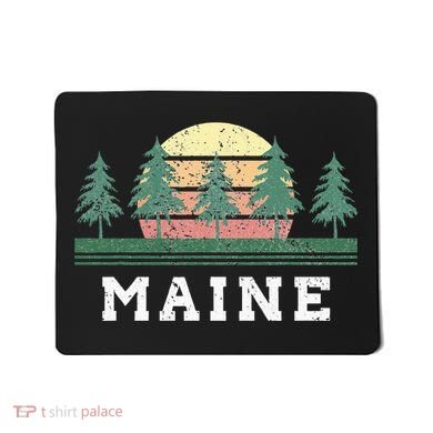 Maine Retro Vintage Mousepad