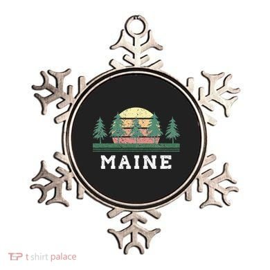 Maine Retro Vintage Ornament