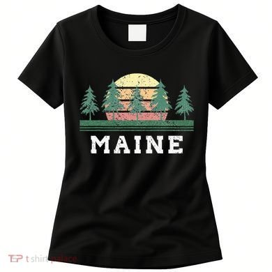 Maine Retro Vintage Women's T-Shirt