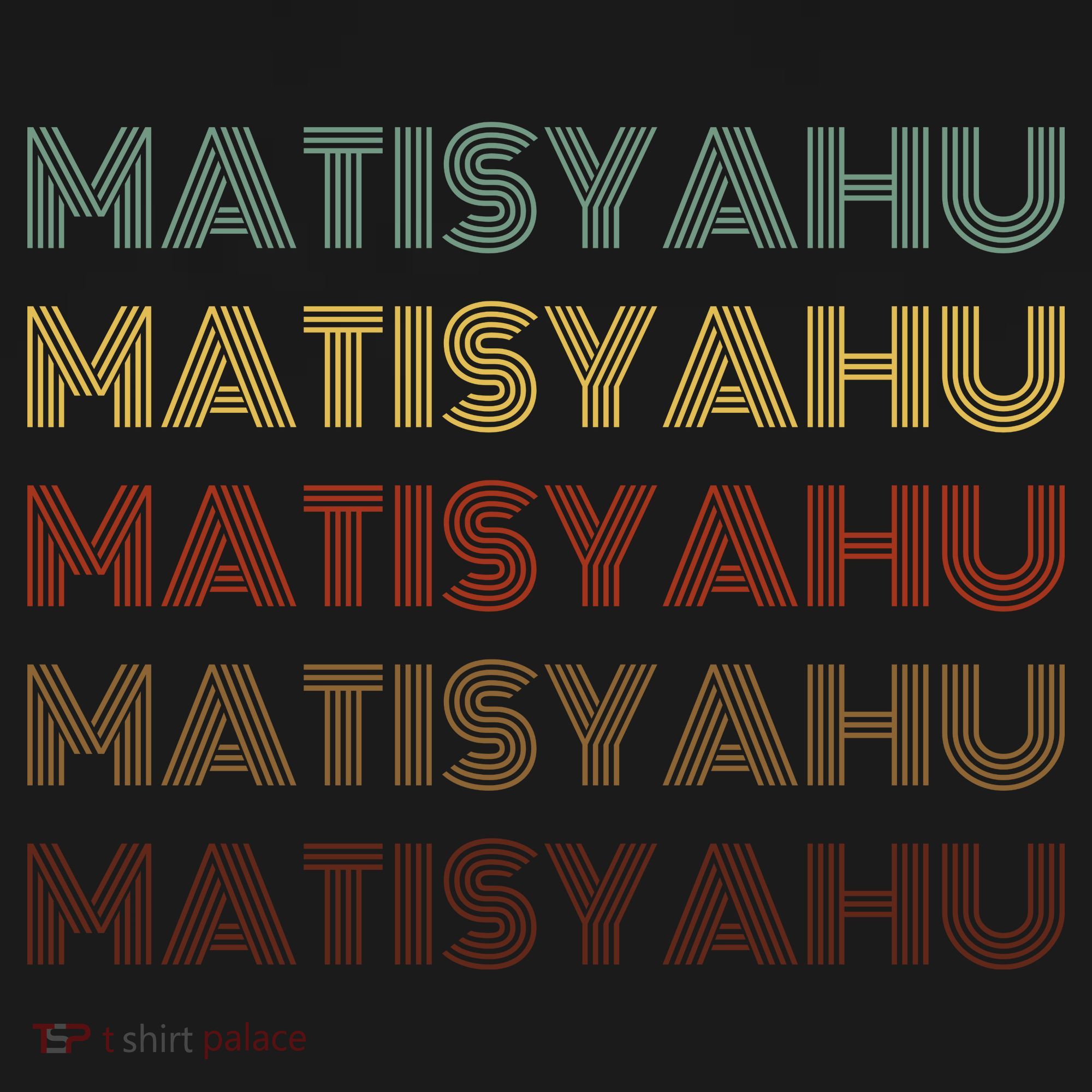 Matisyahu Retro Vintage Style Black Matisyahu T-Shirt