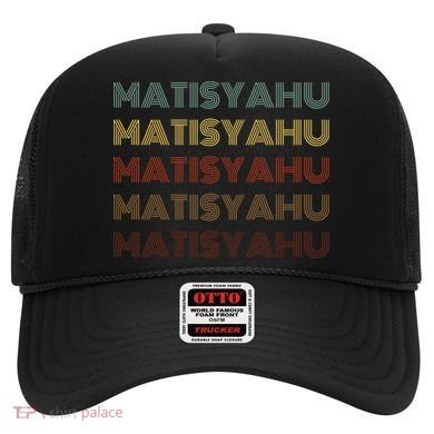 Matisyahu Retro Vintage Style Black Matisyahu Hat