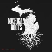 Michigan Roots Vintage Pride State Map Gift T-Shirt thumb 7
